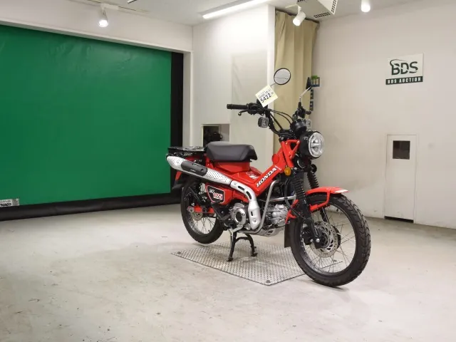 Honda CT125 Hunter Cub, красный, фото 3