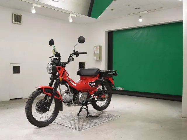 Honda CT125 Hunter Cub, красный, фото 4