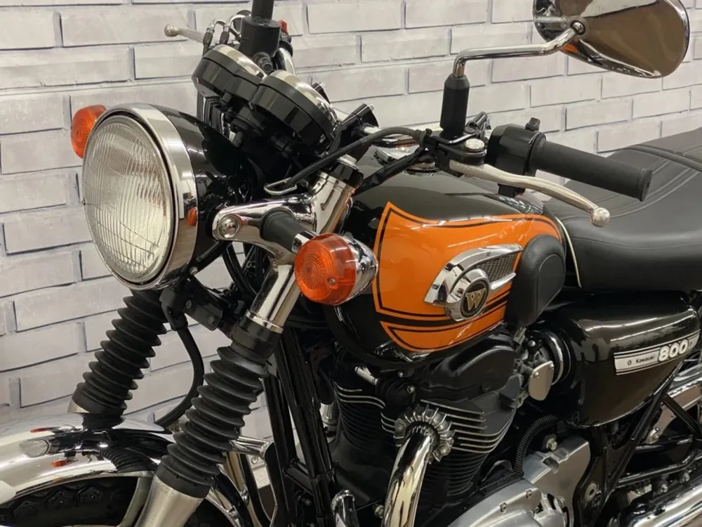 Kawasaki W800 2016, light brown, оранжевый, фото 6