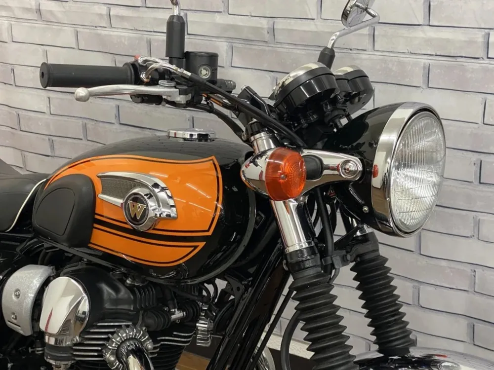 Kawasaki W800 2016, light brown, оранжевый, фото 7