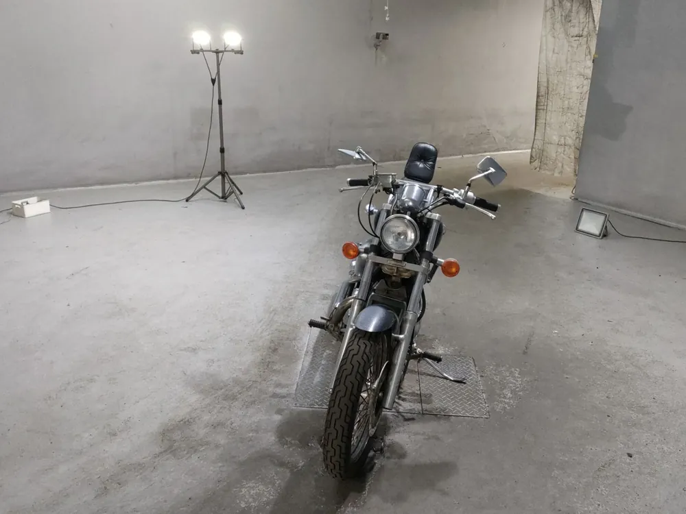 Honda Steed 400 1989, чёрный, фото 3