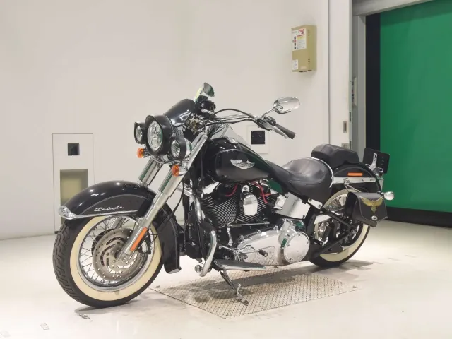 Harley-Davidson FLSTN1580 2013, чёрный, фото 4