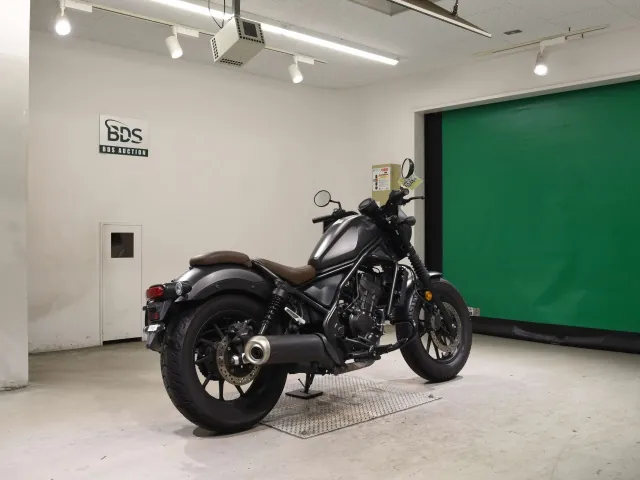 Honda Rebel 250, matt black, фото 5