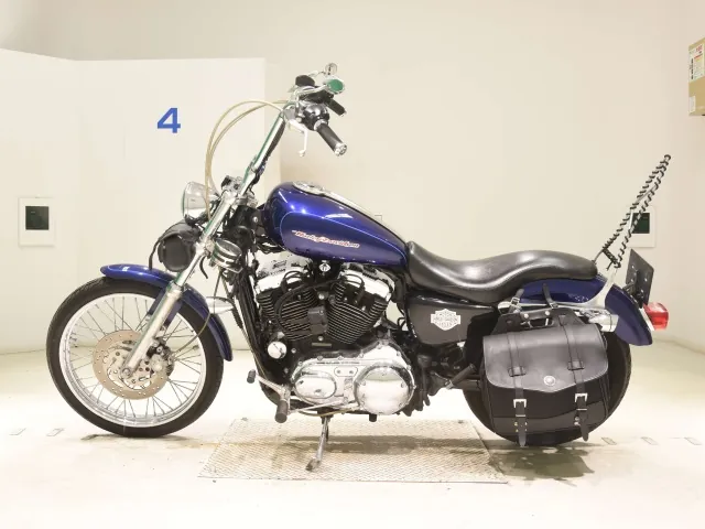 Harley-Davidson XL1200C 2005, синий, фото 2