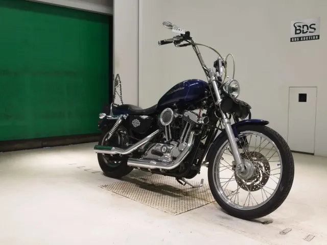 Harley-Davidson XL1200C 2005, синий, фото 3
