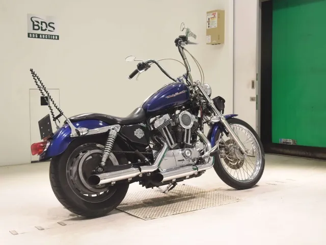 Harley-Davidson XL1200C 2005, синий, фото 5