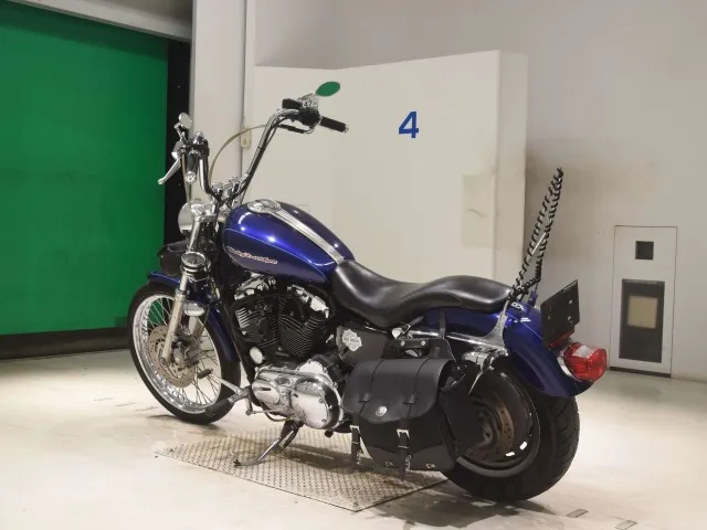 Harley-Davidson XL1200C 2005, синий, фото 6