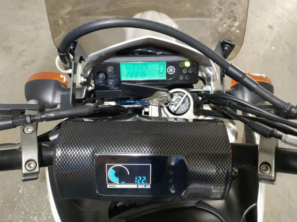 Yamaha WR250R, белый, фото 5