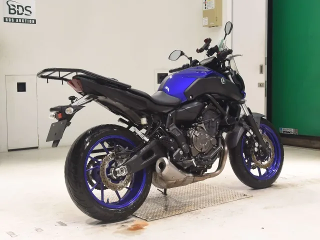 Yamaha Mt-07A 2018, black | blue, фото 5