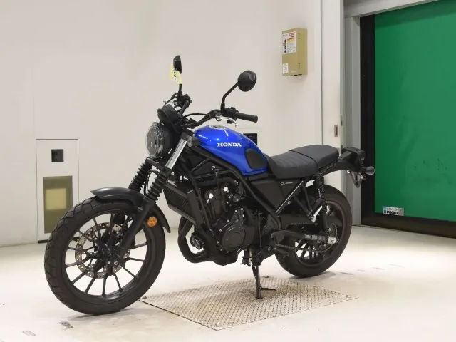 Honda CL500, синий, фото 4