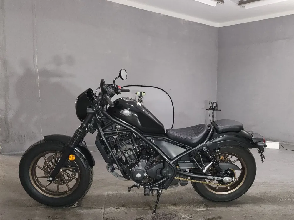 Honda Rebel 250, чёрный, фото 2