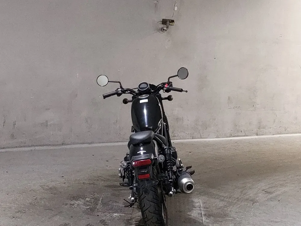 Honda Rebel 250, чёрный, фото 4