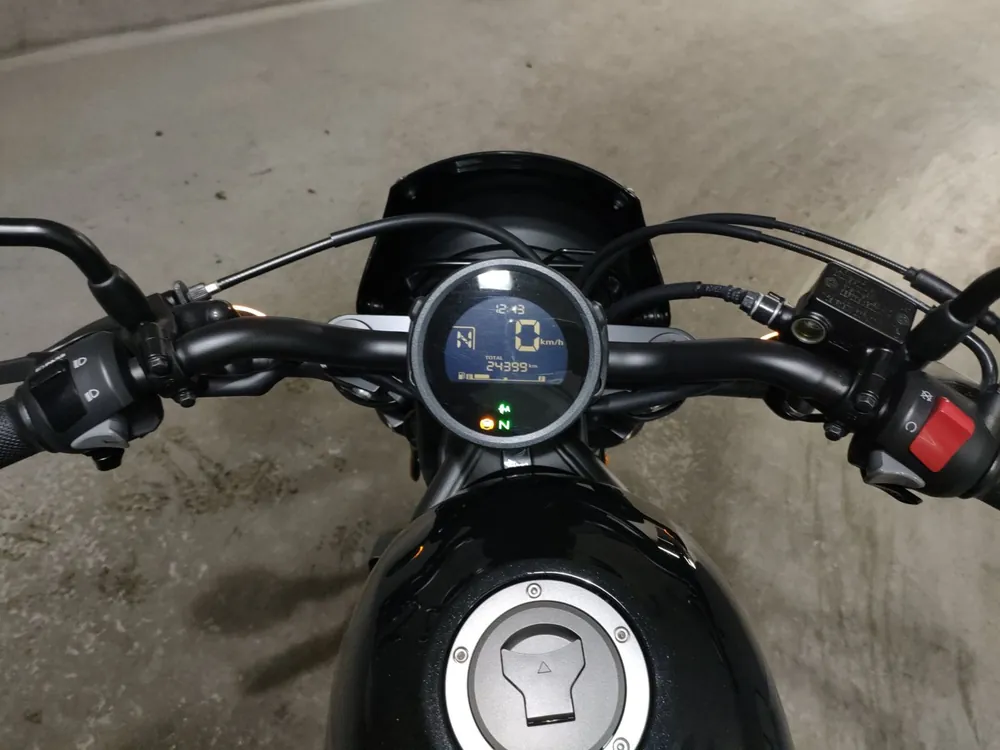 Honda Rebel 250, чёрный, фото 5