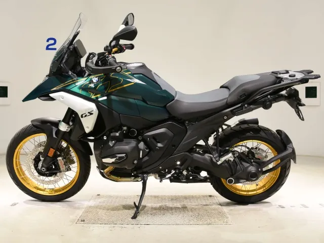 BMW R1300GS 2024, зелёный, фото 2