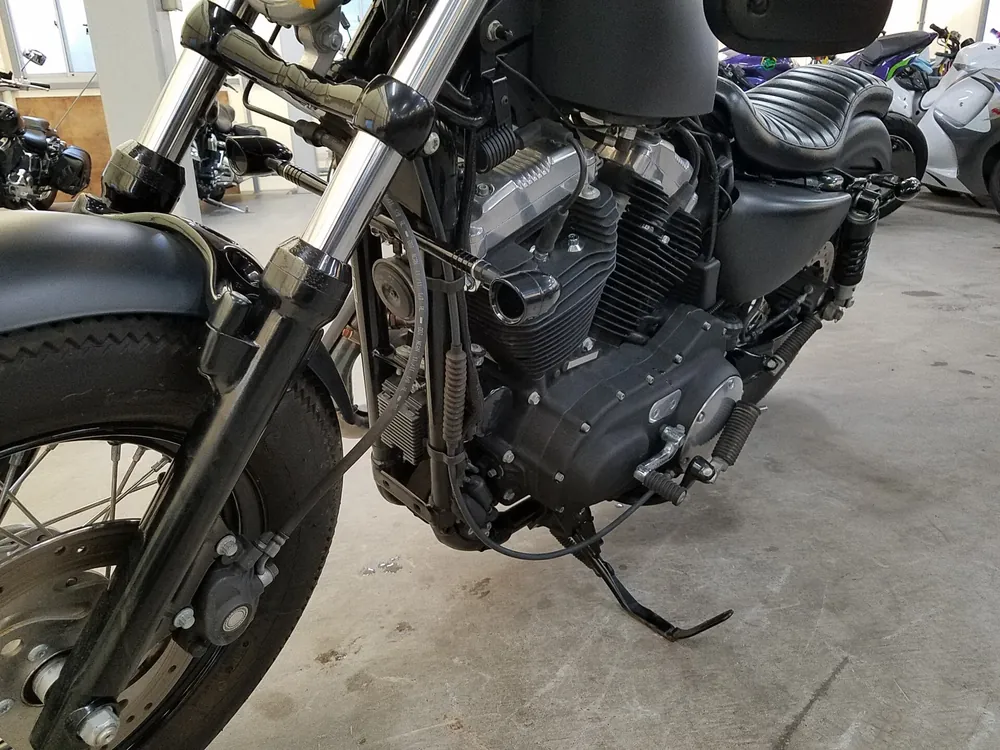 Harley-Davidson XL1200X 2013, mat black, фото 6