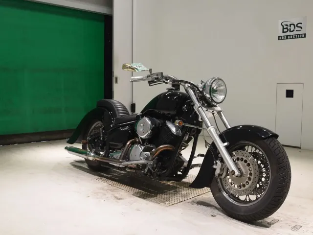 Yamaha Dragstar 1100 2003, чёрный, фото 3