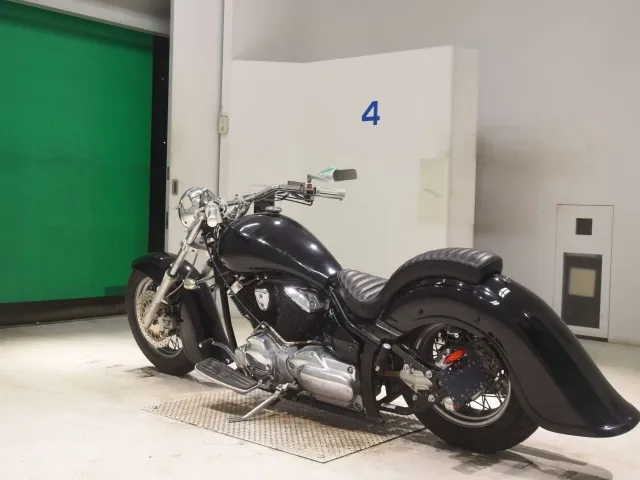 Yamaha Dragstar 1100 2003, чёрный, фото 6