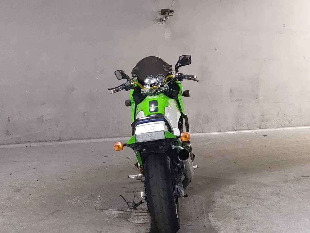 Kawasaki GPZ900R Ninja 2001, white/green, фото 4
