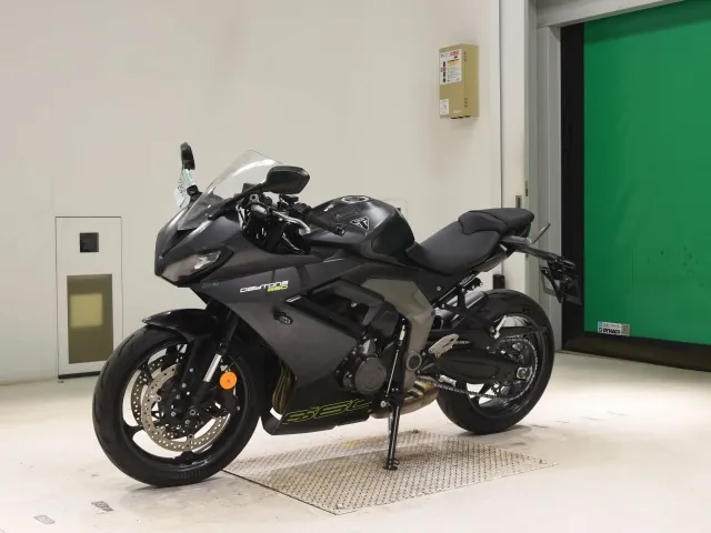 Triumph Daytona 660 2024, matt gun, фото 4