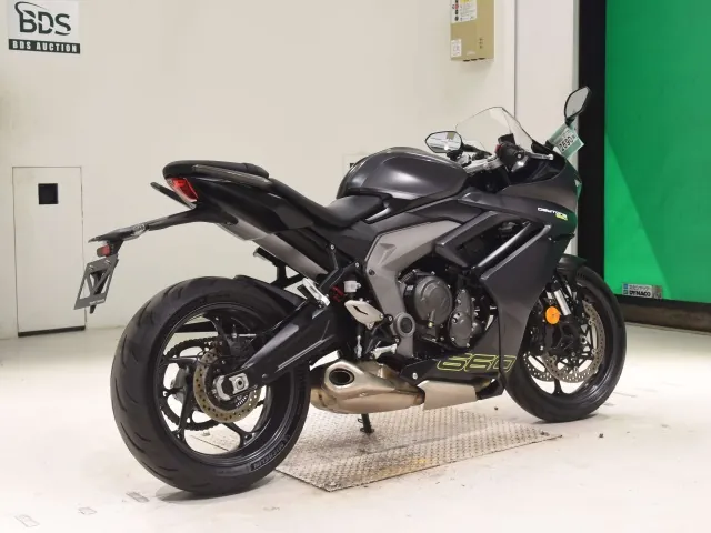 Triumph Daytona 660 2024, matt gun, фото 5