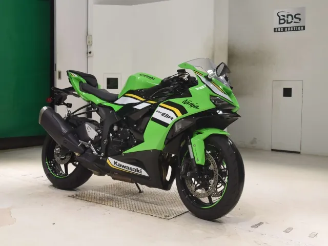 Kawasaki Zx-6Ra 2025, зелёный, фото 3