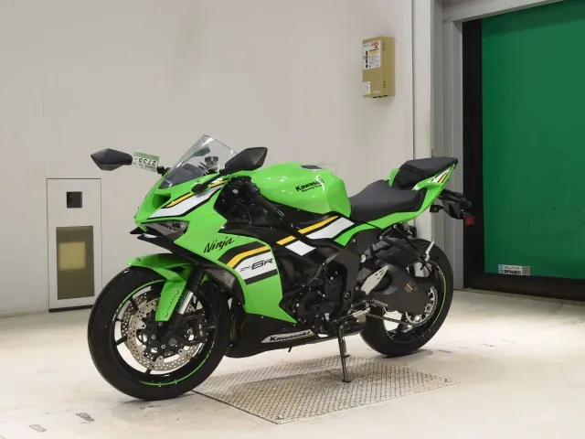 Kawasaki Zx-6Ra 2025, зелёный, фото 4