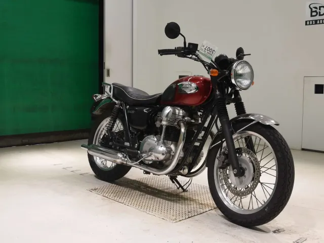 Kawasaki W400 2006, красный, фото 3