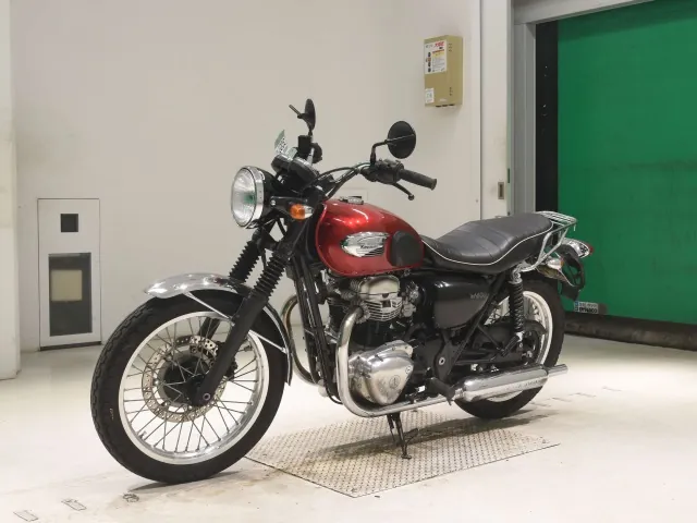 Kawasaki W400 2006, красный, фото 4