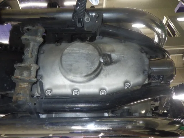 Kawasaki W400 2006, красный, фото 7
