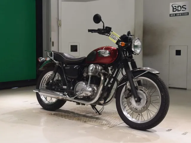 Kawasaki W400 2006, красный, фото 3