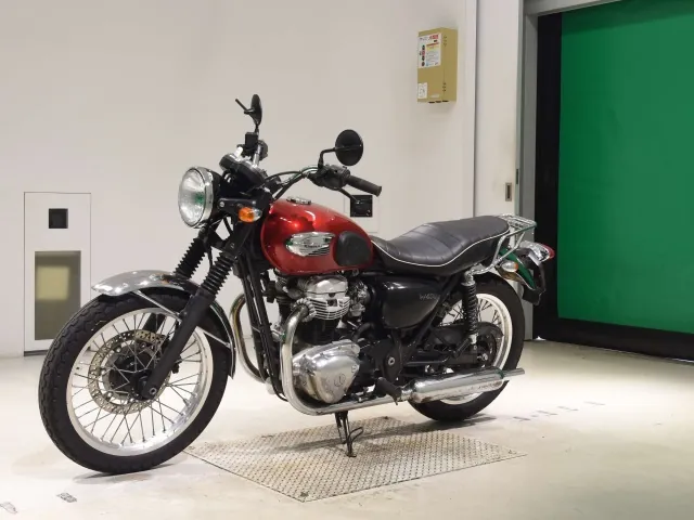 Kawasaki W400 2006, красный, фото 4