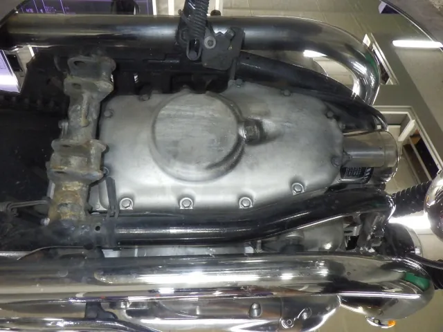 Kawasaki W400 2006, красный, фото 7