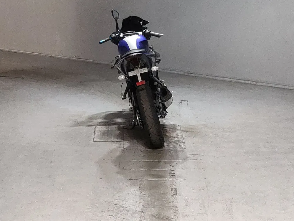 Yamaha YZF-R25, серебристый, синий, фото 4