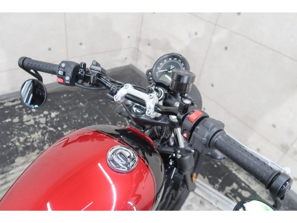 Triumph Street Twin 2024, red/ black, фото 8