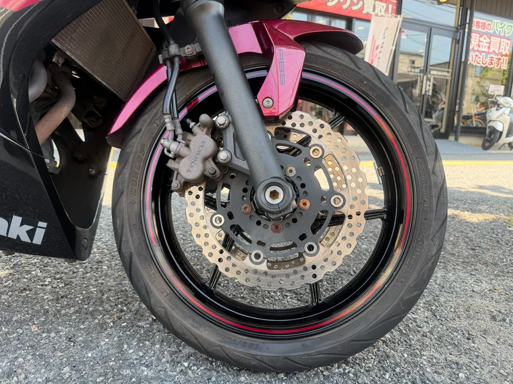 Kawasaki Ninja 400 2016, чёрный, w red, фото 20