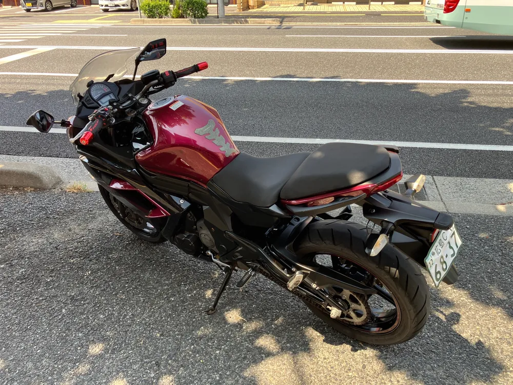 Kawasaki Ninja 400 2016, чёрный, w red, фото 4