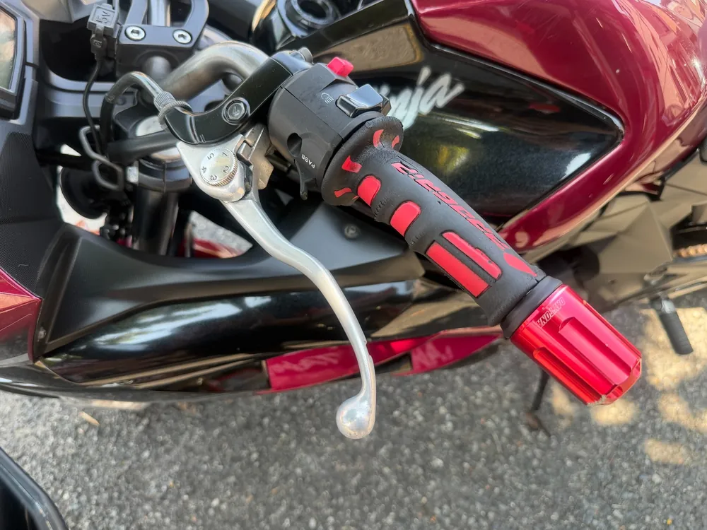Kawasaki Ninja 400 2016, чёрный, w red, фото 8