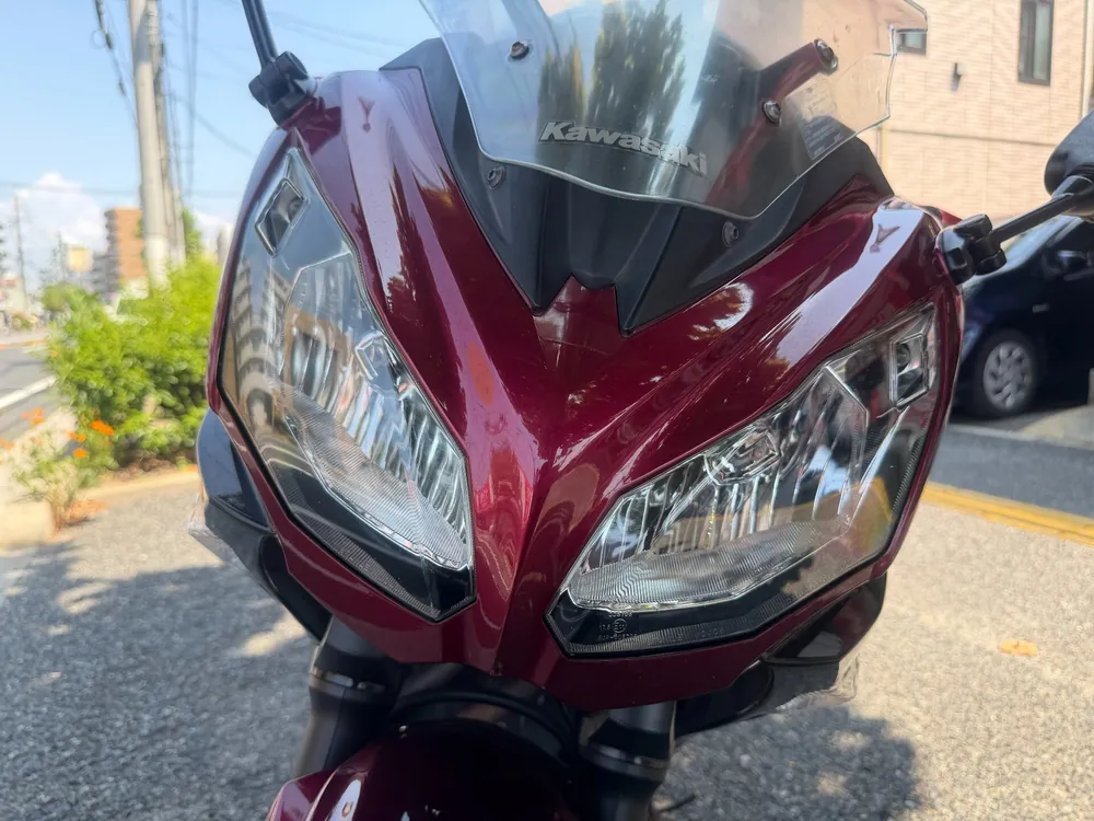Kawasaki Ninja 400 2016, чёрный, w red, фото 10