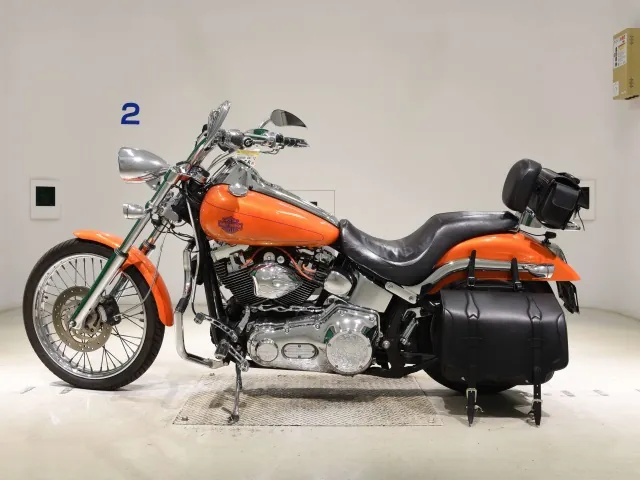 Harley-Davidson FXSTD1450 2003, оранжевый, фото 2