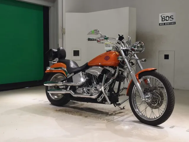 Harley-Davidson FXSTD1450 2003, оранжевый, фото 3