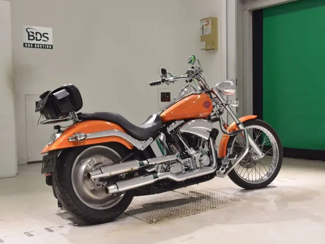 Harley-Davidson FXSTD1450 2003, оранжевый, фото 5