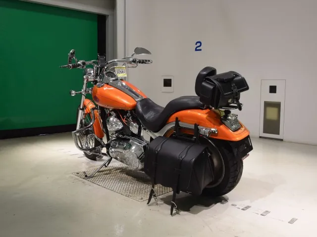 Harley-Davidson FXSTD1450 2003, оранжевый, фото 6