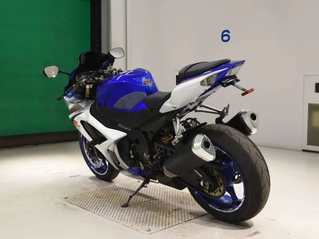 Suzuki GSX-R1000 2009, white | blue, фото 6