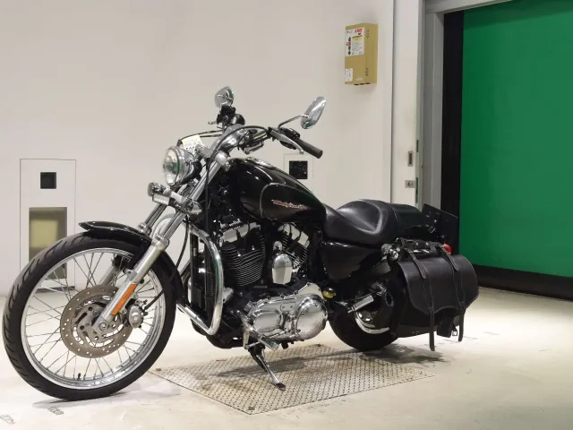 Harley-Davidson XL1200CI 2007, чёрный, фото 4