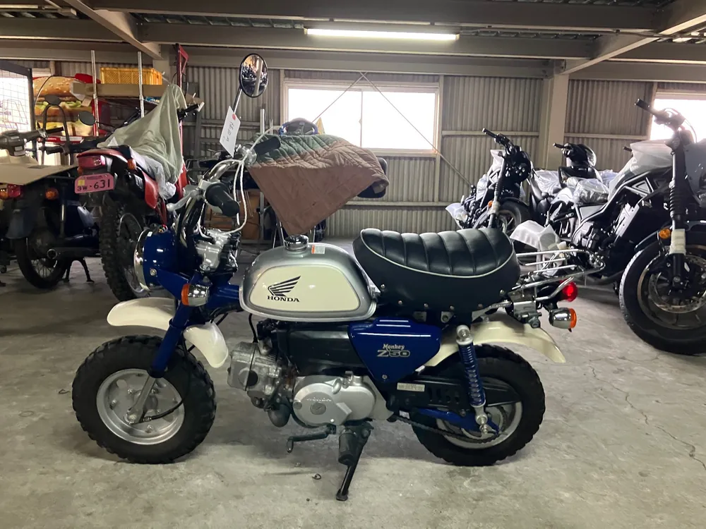 Honda Monkey, белый, navy blue, фото 2