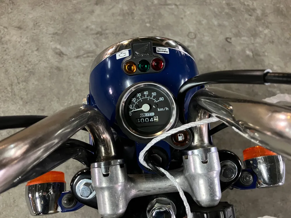 Honda Monkey, белый, navy blue, фото 3