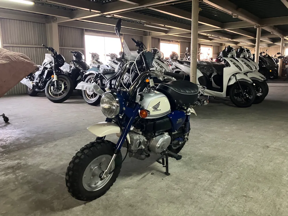 Honda Monkey, белый, navy blue, фото 4