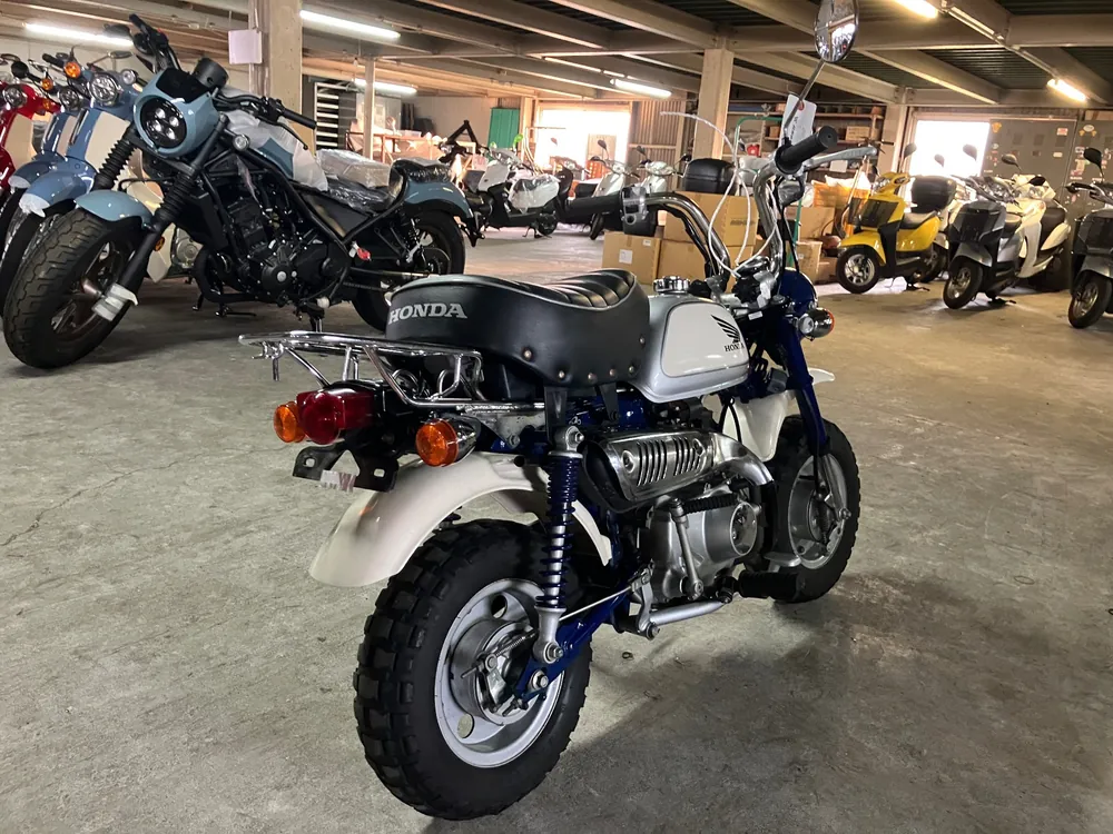 Honda Monkey, белый, navy blue, фото 5