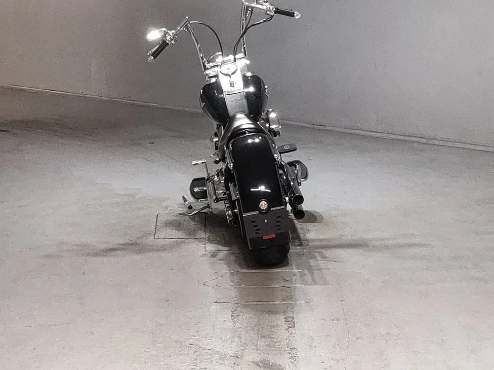 Harley-Davidson FLSTF1580 2013, чёрный, фото 4