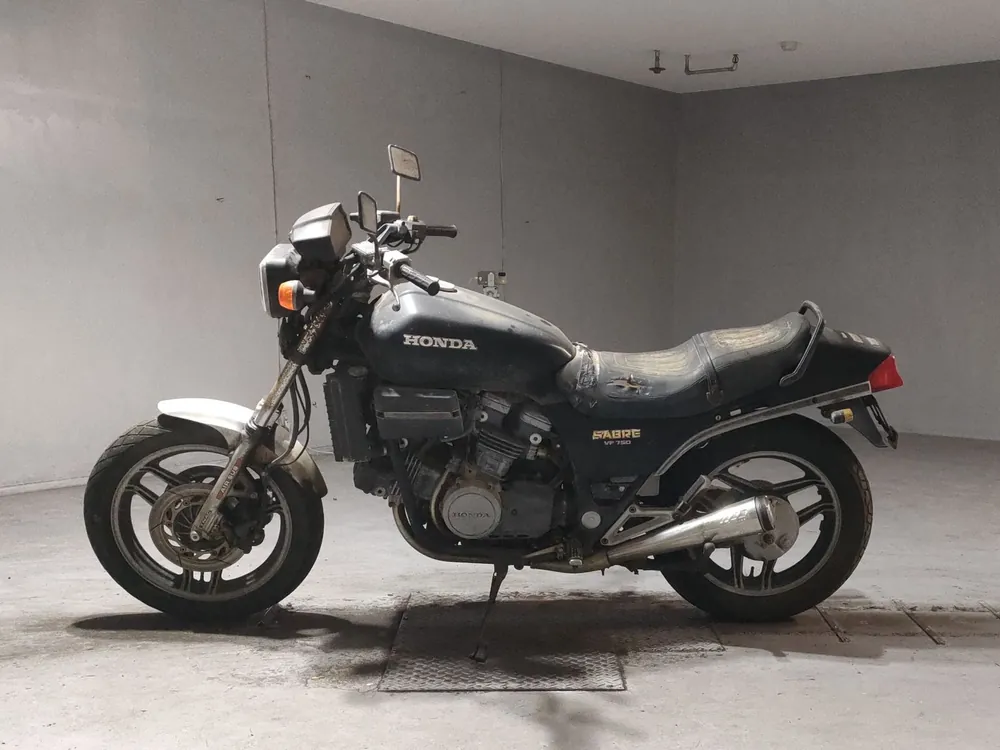 Honda VF750 1982, чёрный, фото 2